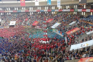 Els Xicots de Vilafranca guanyen la jornada de dissabte del XXVI Concurs de Castells