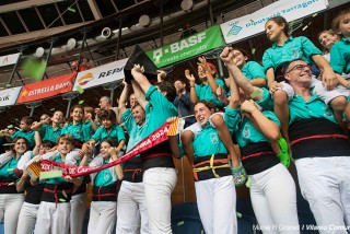 Els Castellers de Vilafranca, guanyadors d’un memorable XXIX Concurs de Castells